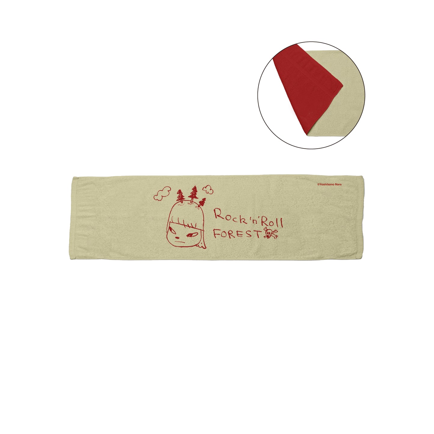 Towel "ROCK'n ROLL FOREST"