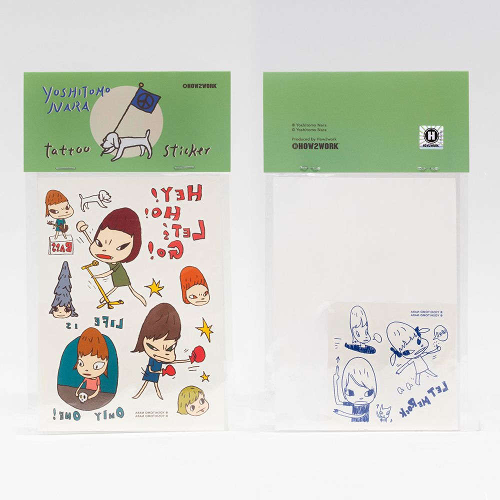タトゥーシール – YOSHITOMO NARA Exhibition Official Store
