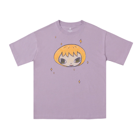 T-shirt - Glitter Star / Yuz Purple