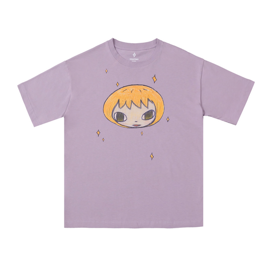 Tシャツ Glitter Star / Yuz Purple