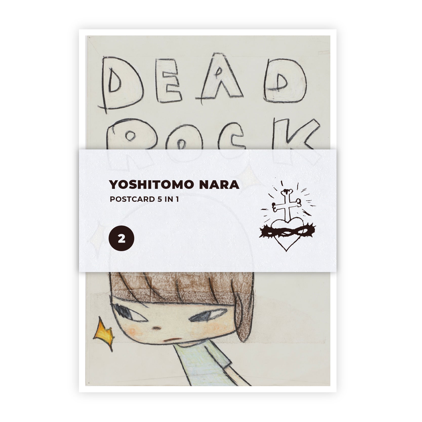 Yoshitomo Nara ポスター　￼INA modern Yoshitomo Nara 2025 POSTCARD 5 IN 1 vol.2 – YOSHITOMO NARA