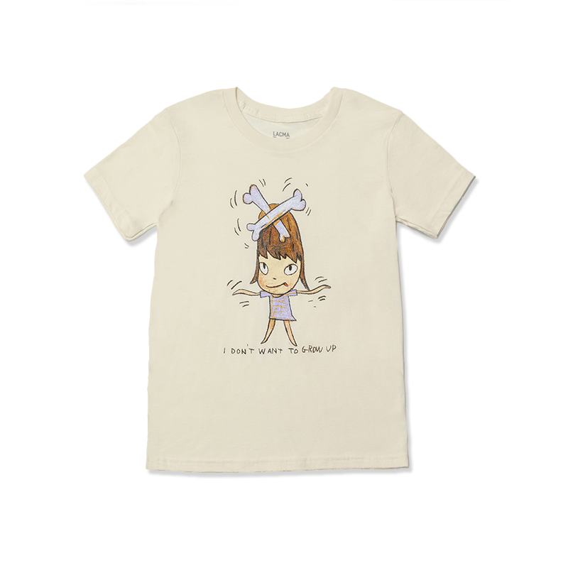 T-shirt -I Don't Want To Grow Up!(Adult) / LACMA